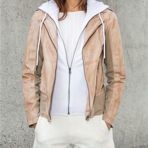 Free people Jkt NY leather jacket